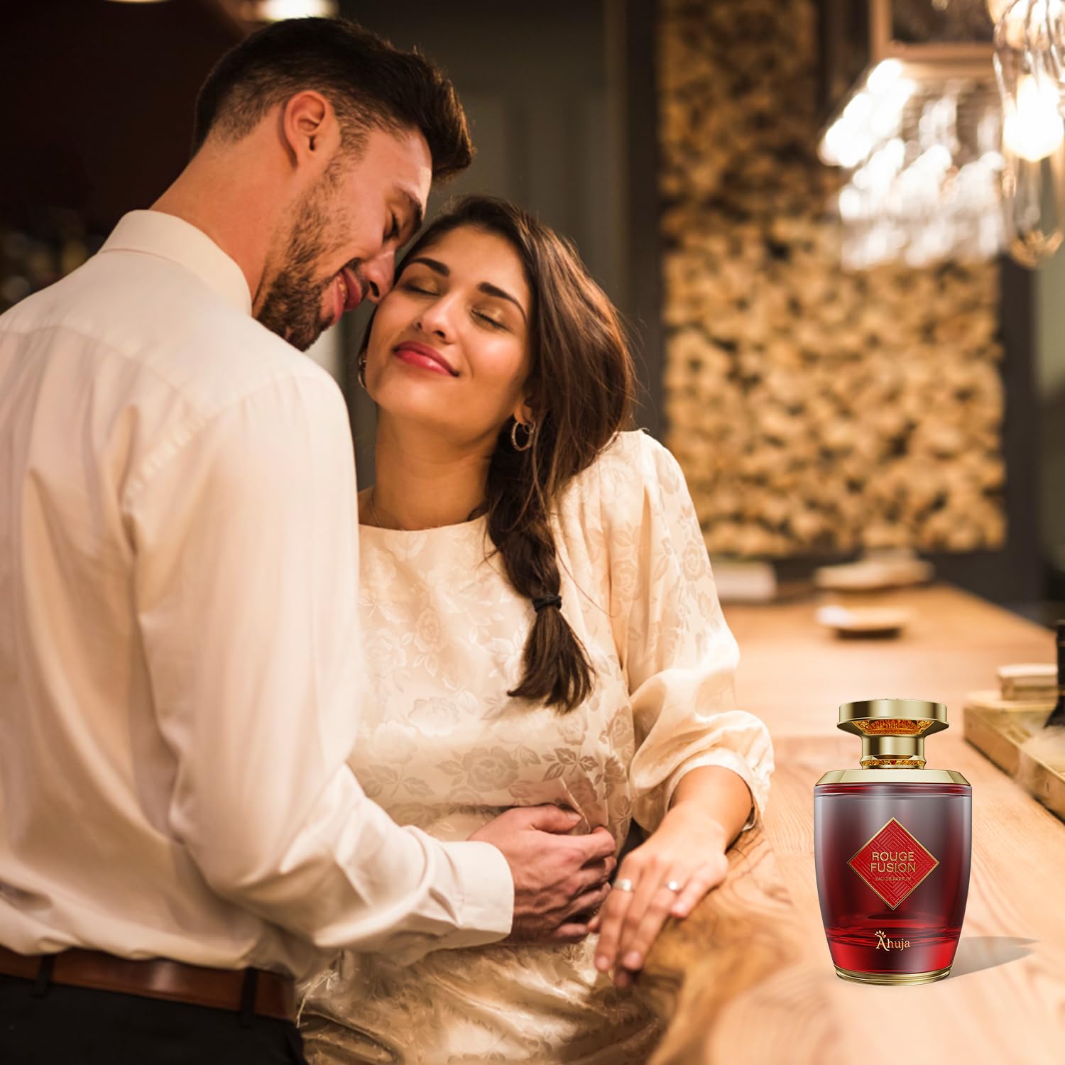 AHUJA Rouge Fusion Unisex EDP | Bold Citrus, Rose & Vanilla