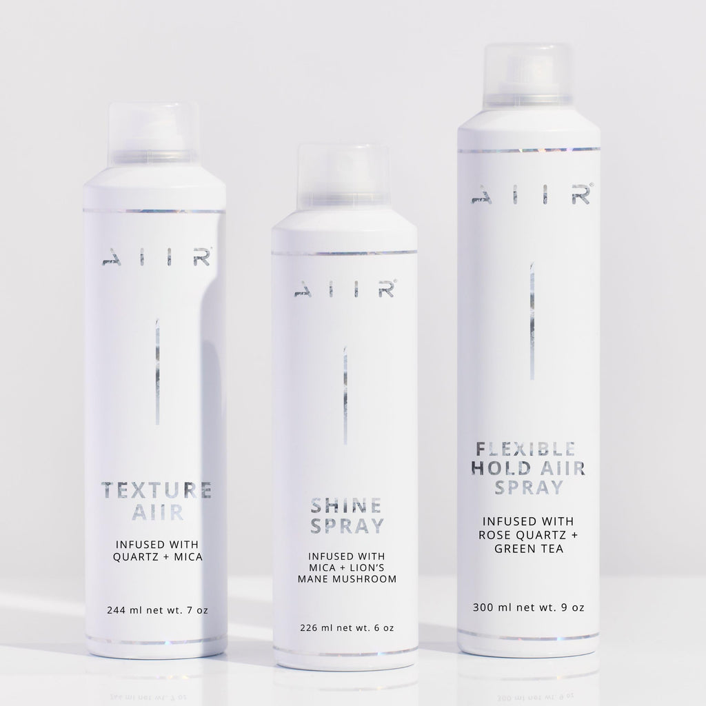 AIIR Shine Spray – Lightweight Smoothing Gloss, Humidity & Frizz Shield (6 oz)