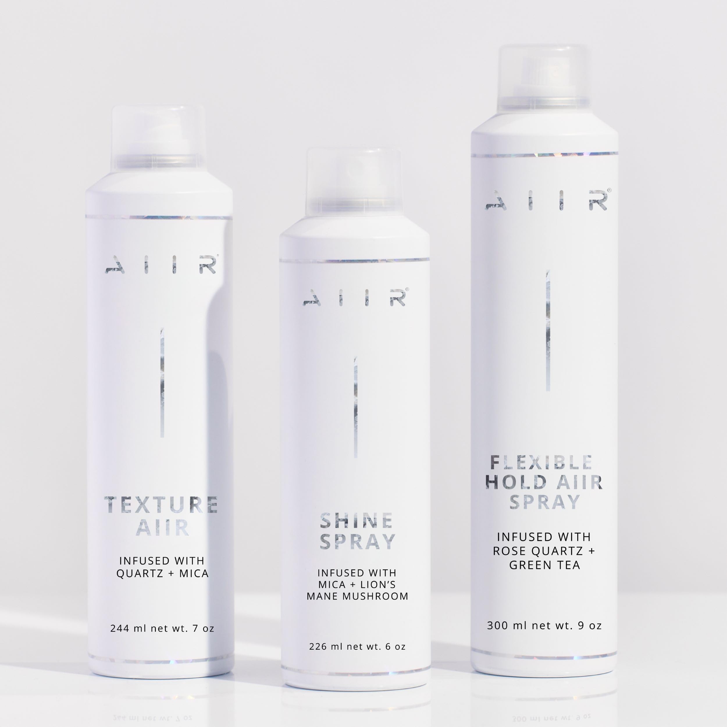 AIIR Shine Spray – Lightweight Smoothing Gloss, Humidity & Frizz Shield (6 oz)
