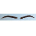 AIRAO Swiss Lace Base Eyebrows – 1 Pair, Style 3#3 (Darker Brown)