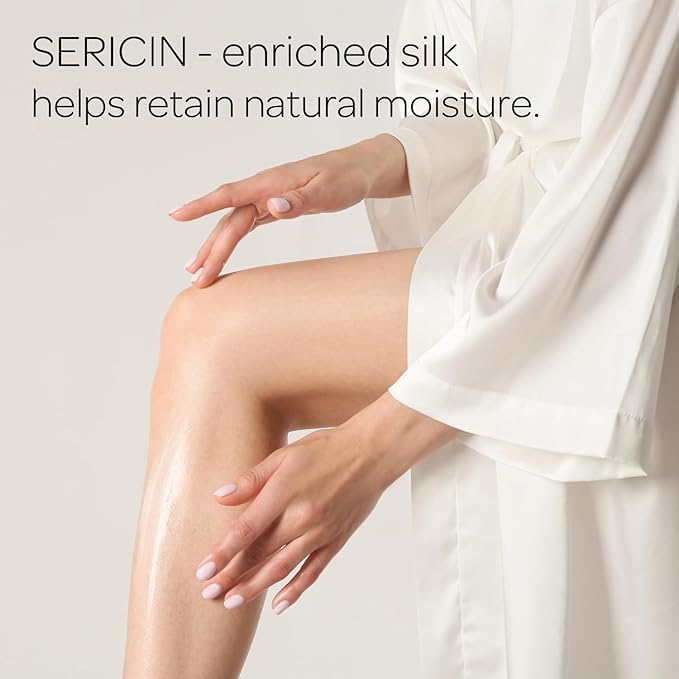 aisen Japan Silk Sericin Bath Mitt – Gentle, Exfoliating Silk Glove