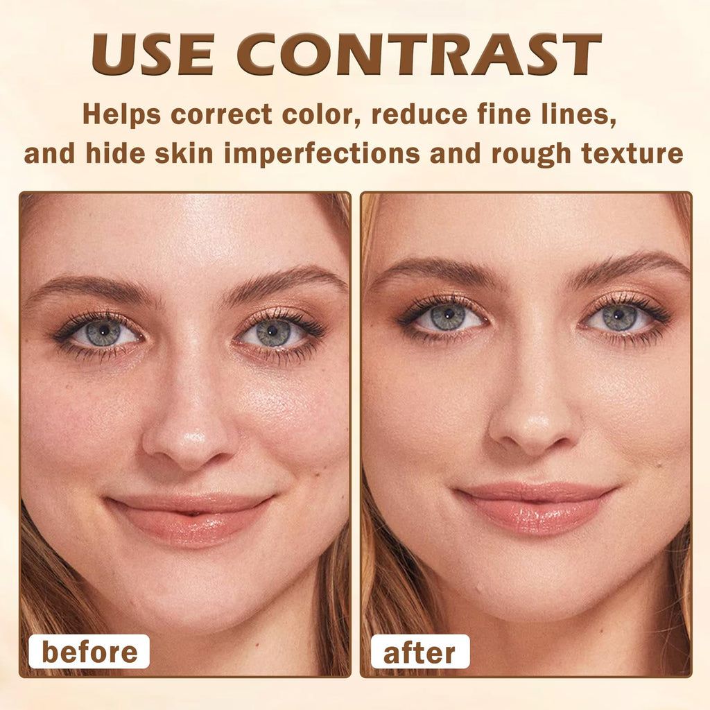 AIUEO Airbrush Foundation Spray for Mature Skin – Lightweight Full Coverage, Natural Matte Finish, Shade 05 Light