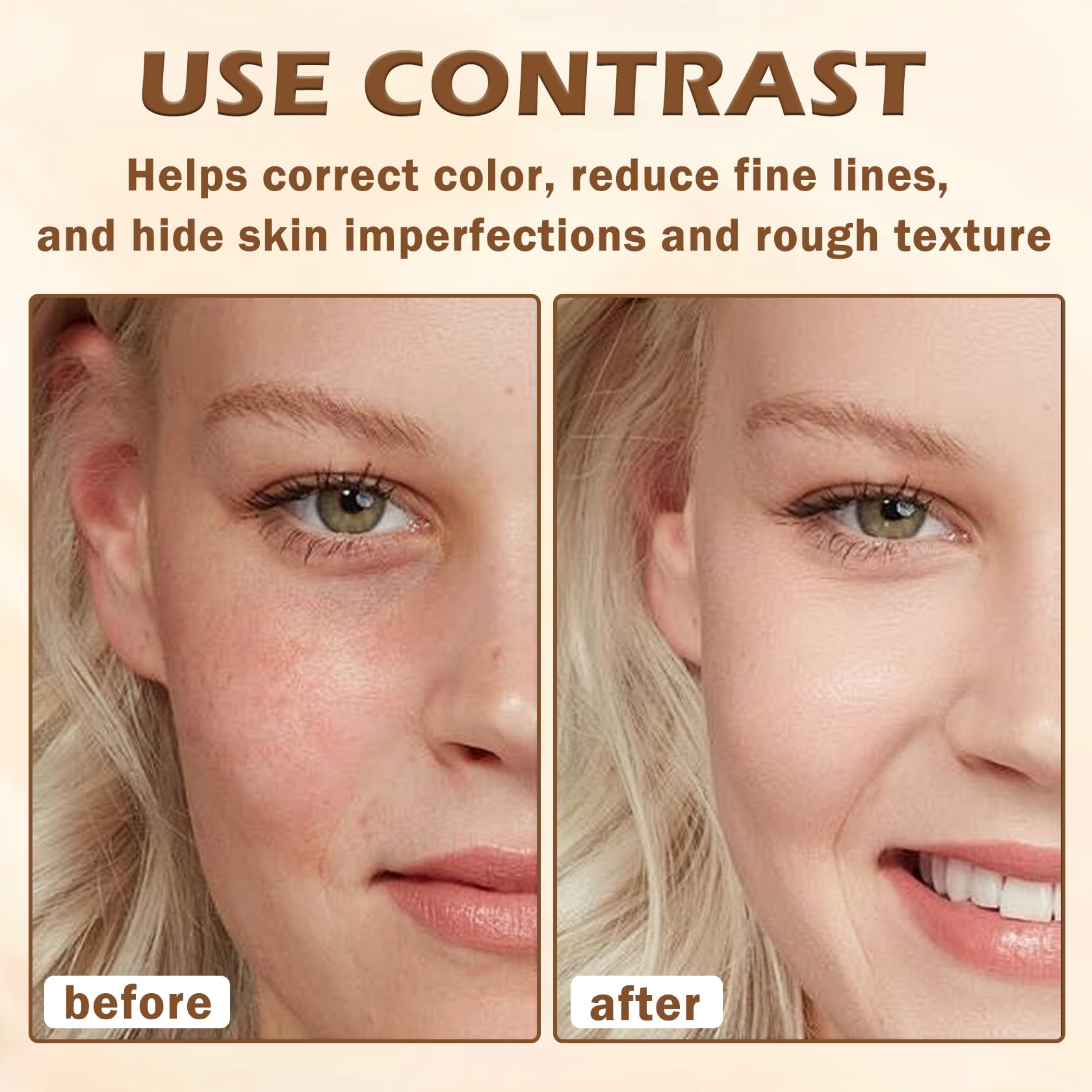 AIUEO Magic Minerals Airbrush Foundation – Silky Mist for Mature Skin, Natural Matte Finish