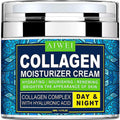 AIWEI Face Moisturizer Collagen Cream – Hydrating Day & Night Cream with Retinol + Hyaluronic Acid