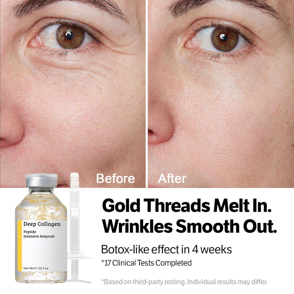 Aiwejay Silk Peptide Intensive Lifting Ampoule – Firming, Hydrating Facial Serum
