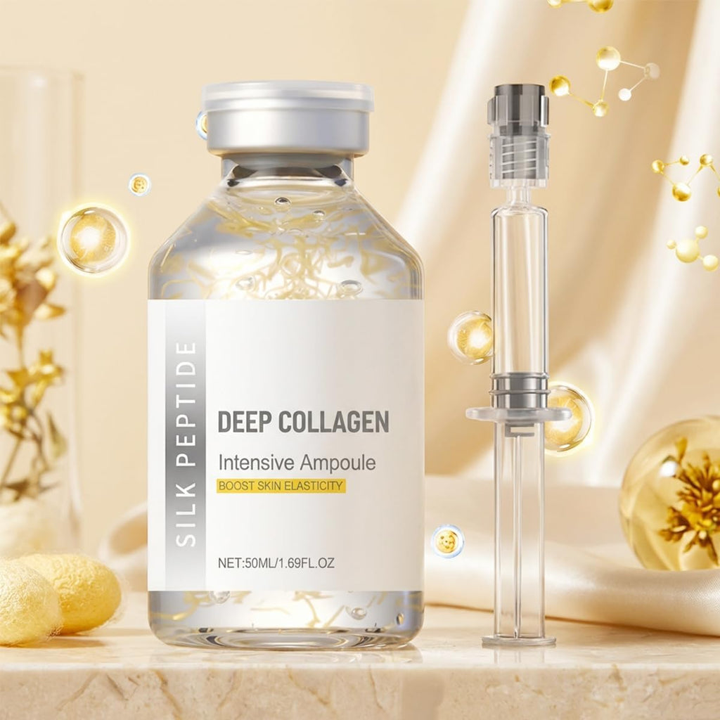 Aiwejay Silk Peptide Intensive Lifting Ampoule – Firming, Hydrating Facial Serum