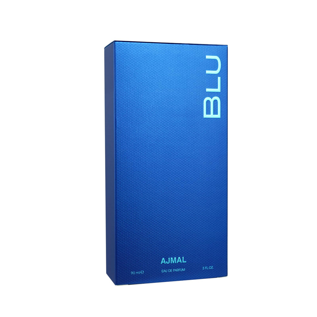 Ajmal Blu Eau de Parfum for Men – Long-Lasting Fresh Aquatic Scent (90 ml)