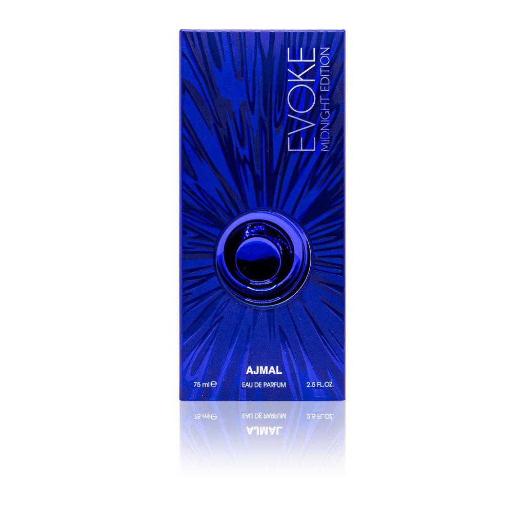 Ajmal Evoke Midnight EDP for Women – Warm Floral Oriental Evening Fragrance, 75 ml