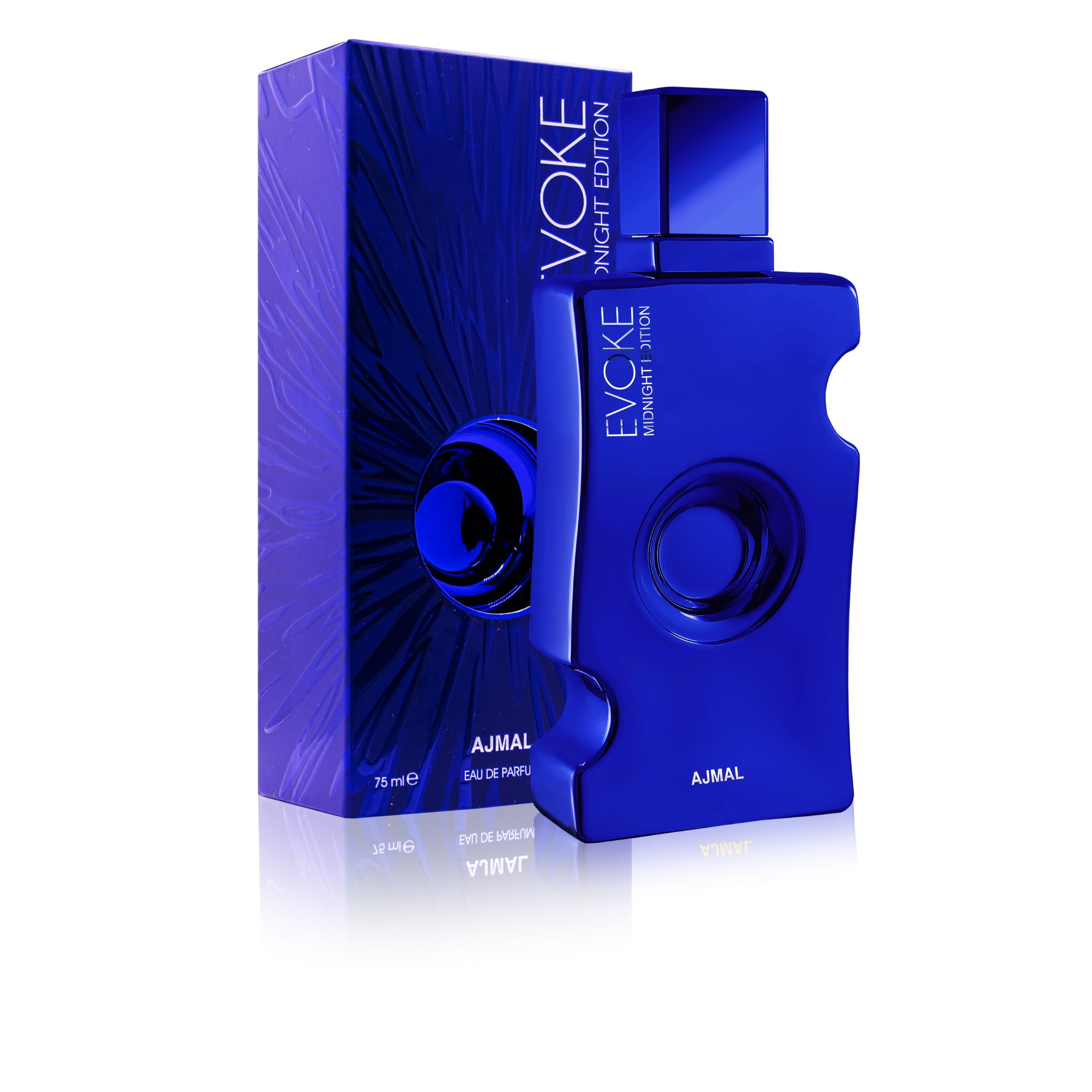 Ajmal Evoke Midnight EDP for Women – Warm Floral Oriental Evening Fragrance, 75 ml