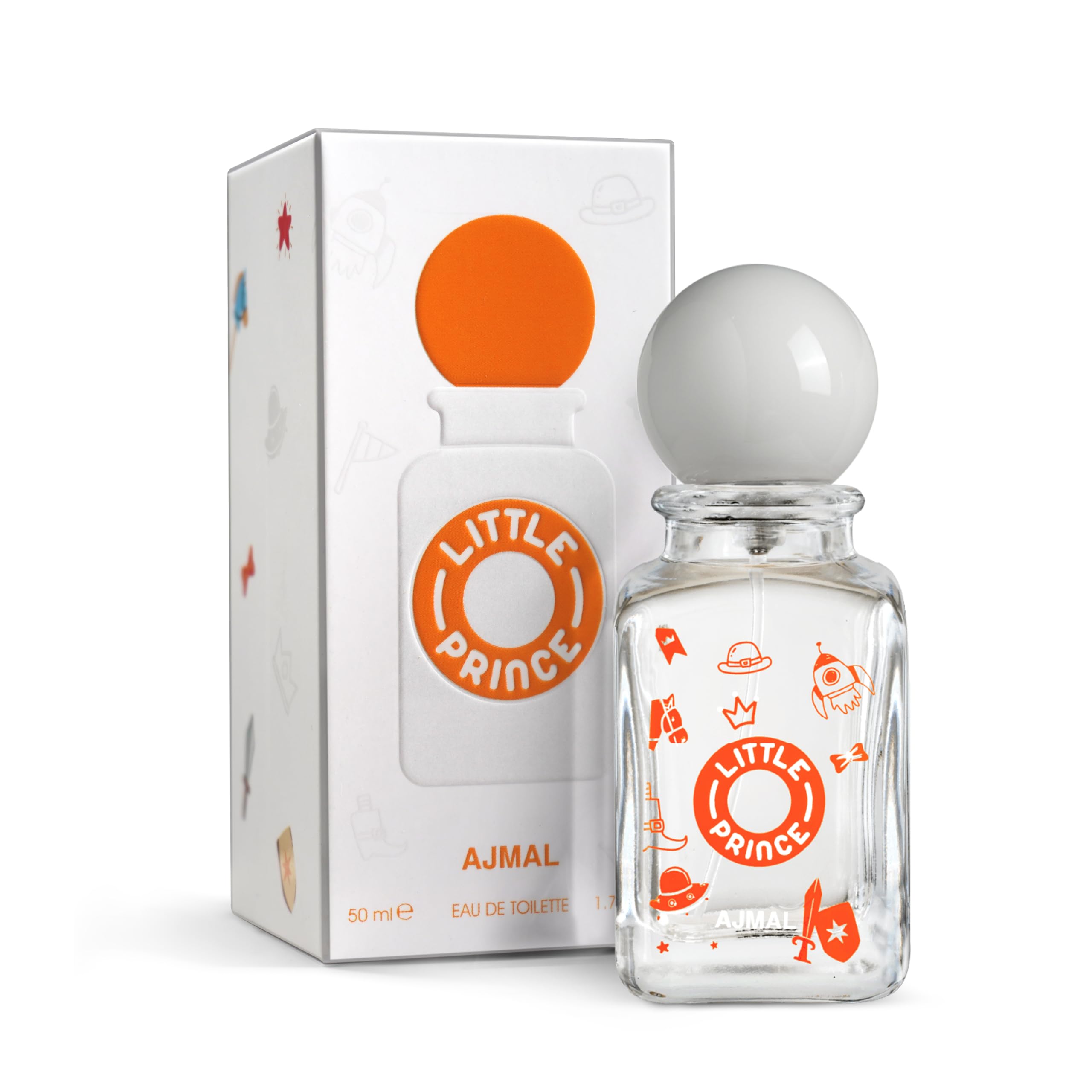 Ajmal Little Prince Kids Perfume for Girls – 50 ml Jasmine Vanilla Musk | Dubai Made