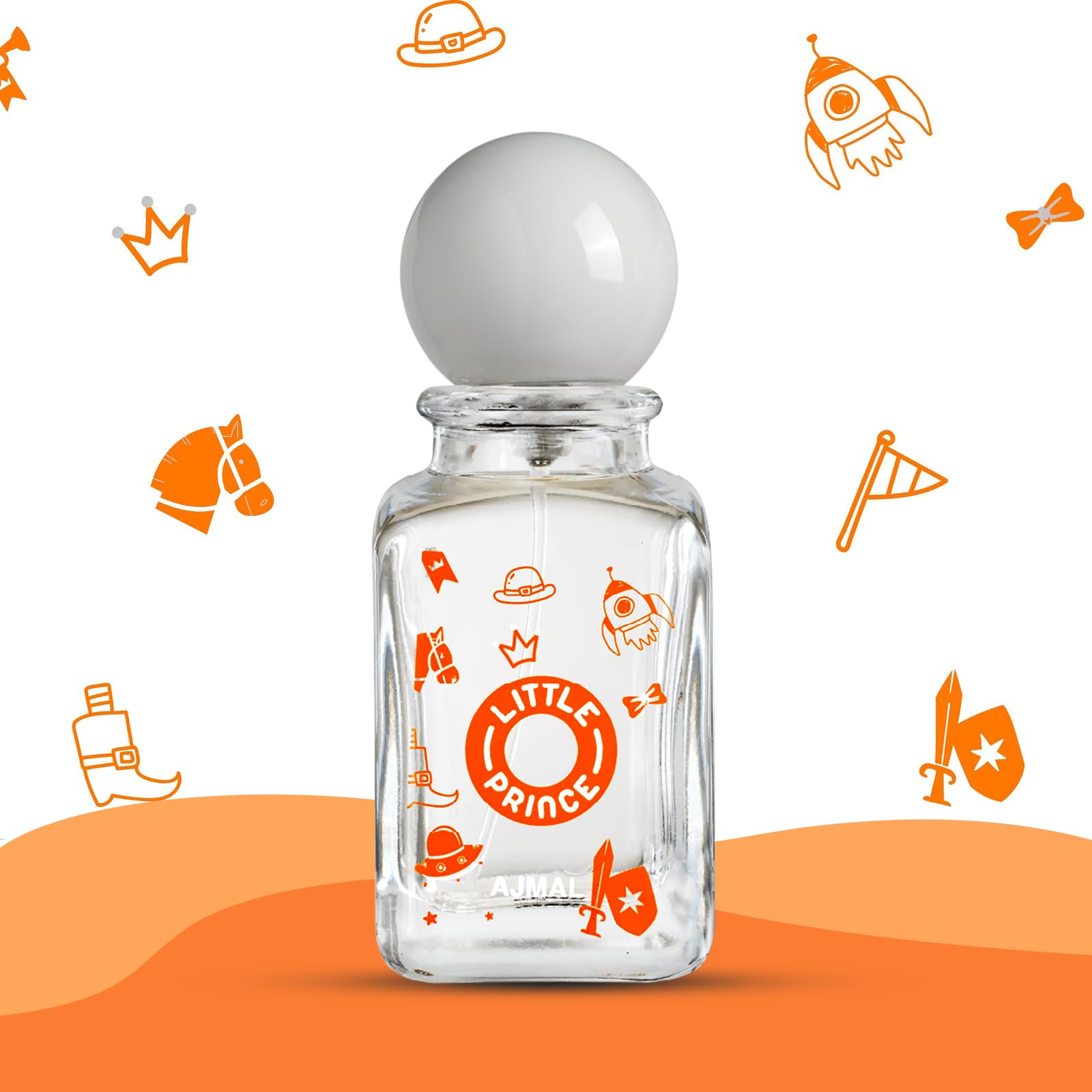 Ajmal Little Prince Kids Perfume for Girls – 50 ml Jasmine Vanilla Musk | Dubai Made