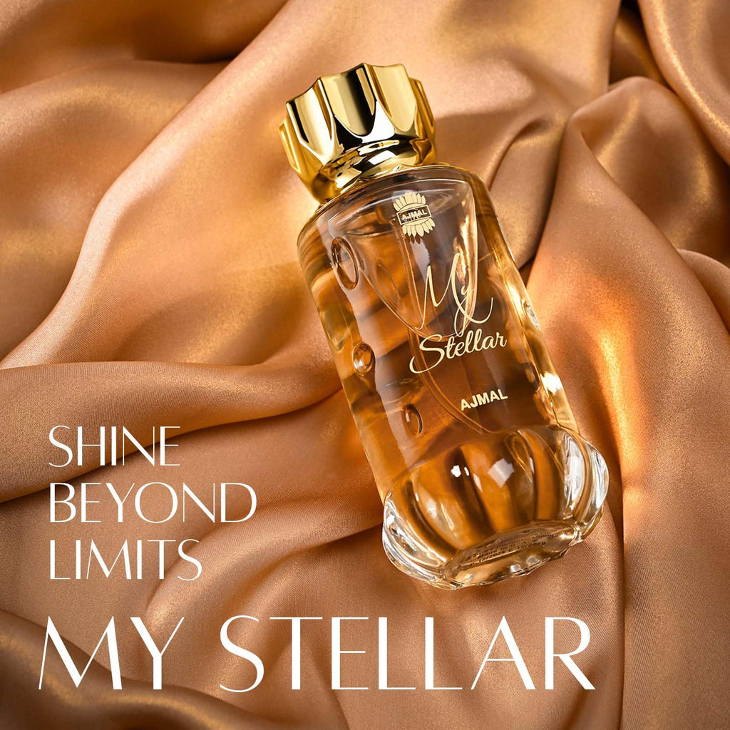 Ajmal My Stellar Eau de Parfum for Women – 100 ml | Long-Lasting Musky Fragrance | Made in Dubai