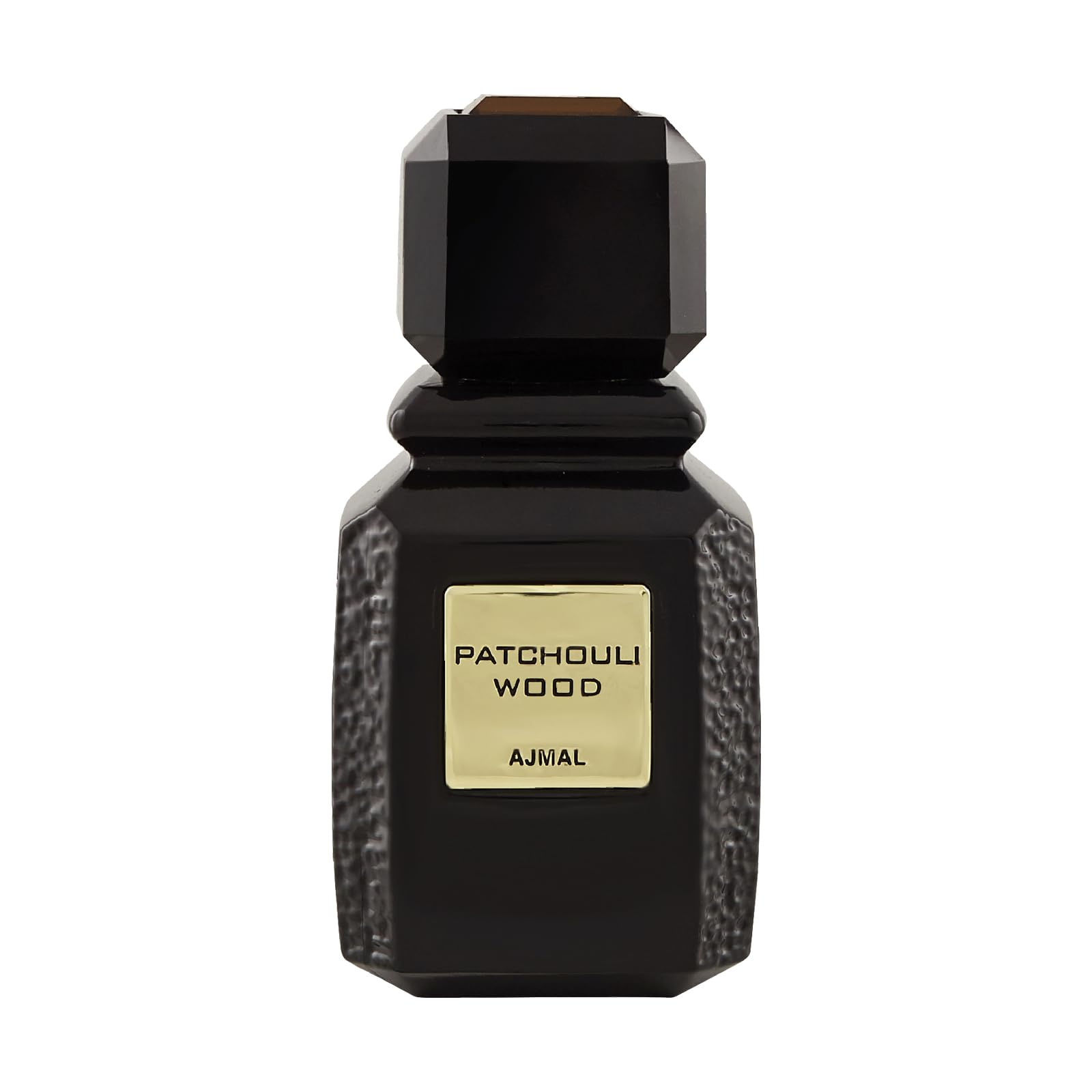 Ajmal Patchouli Wood Eau de Parfum for Men – 3.4 oz / 100 ml | Long-Lasting Spicy Woody Fragrance – Made in Dubai