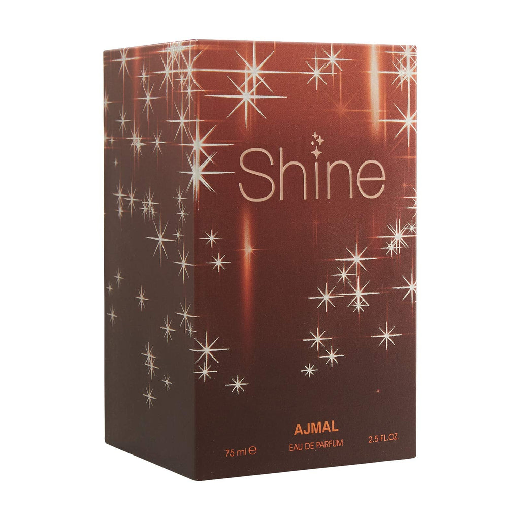 Ajmal Shine Eau de Parfum for Women – Long-Lasting Fruity Floral with Pomegranate, Strawberry & Peony | 75ml