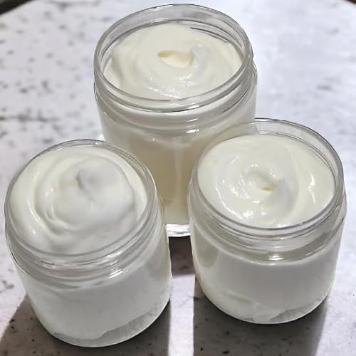 AJOMED COSMETICS Tallow & Goat Milk Body Butter – Natural Moisturizing Cream (Unscented)
