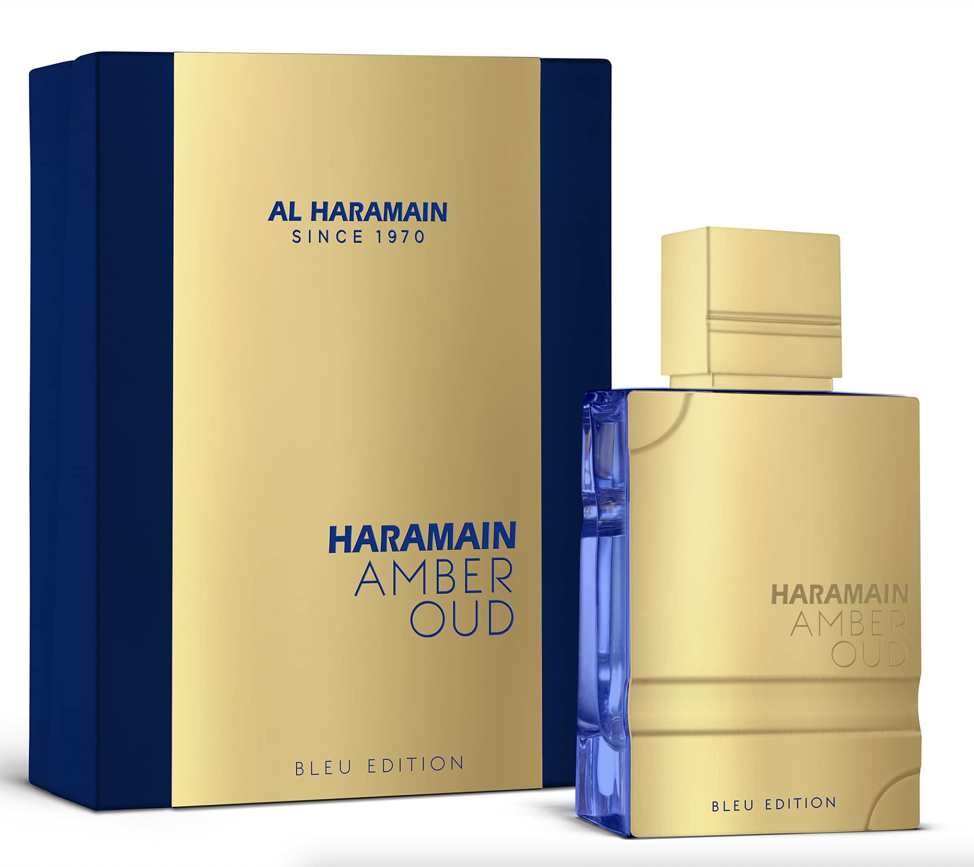 Al Haramain Amber Oud Blue Edition EDP 60ml for Men – Amber Oud, Sandalwood & Spice