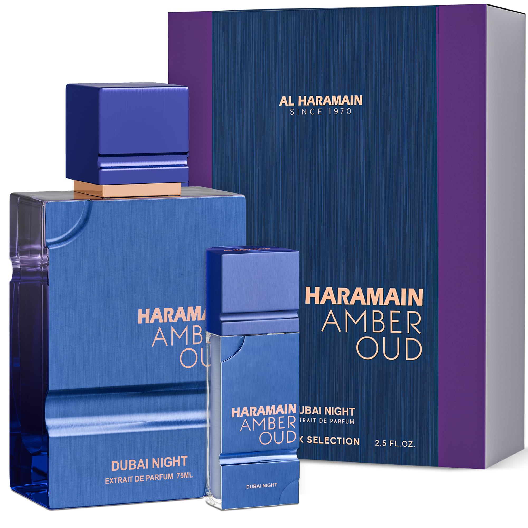 Al Haramain Amber Oud EDP 75ml + Atomizer – Dubai Night | Unisex Perfume