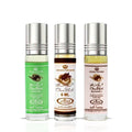 Al-Rehab Choco Musk Perfume Oils Bundle – Original, Marshmallow & Pistachio 6ml