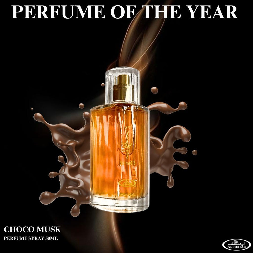 Al-Rehab Choco Musk Bundle - 3×50ml EDPs (Original, Marshmallow & Pistachio)