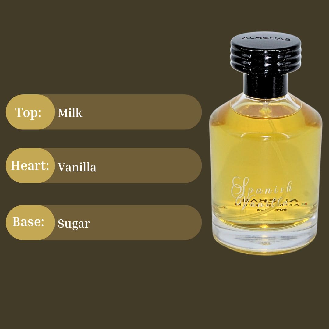 Al-Rehab Spanish Vanilla Eau de Parfum for Women – 100ml