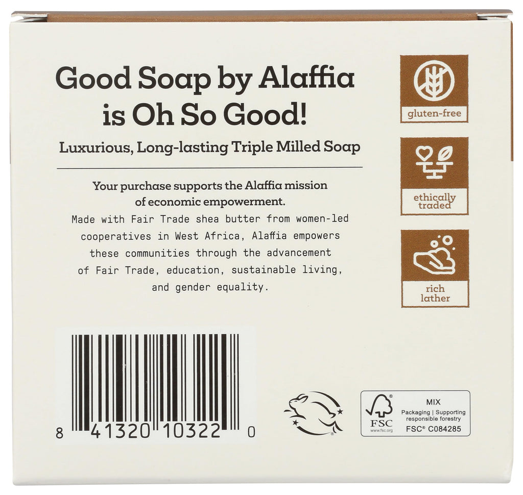 Alaffia Coconut Good Soap Value Pack – 4 Count, 20 oz | Gentle, Cruelty-Free Cleanse