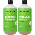 Alaffia Everyday Coconut Bubble Bath – 2-Pack, Purely Coconut Scent, 32 oz each