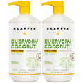 Alaffia Everyday Coconut Conditioner 2-Pack – Moisturizing Coconut Oil & Ginger for Normal to Dry Hair (32 oz)