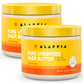 Alaffia Everyday Shea Authentic Shea Butter – Unscented, 2-Pack, 11 oz Each