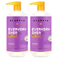 Alaffia Everyday Shea Body Lotion – 2 Pack (32 oz each) for Normal to Very Dry Skin | Fair Trade, Lavender & Lemongrass