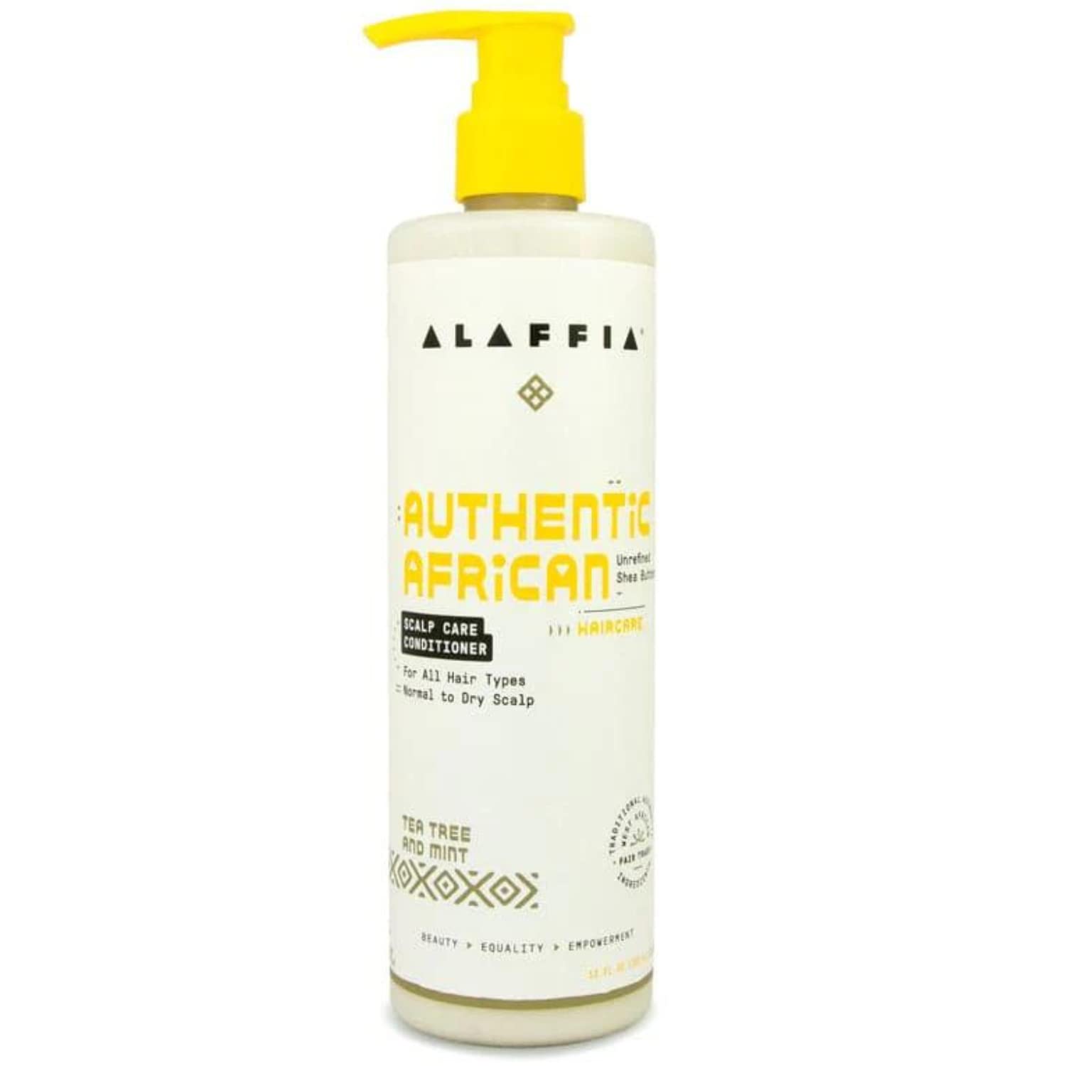 Alaffia Scalp Care Conditioner with Tea Tree & Mint – 12 oz