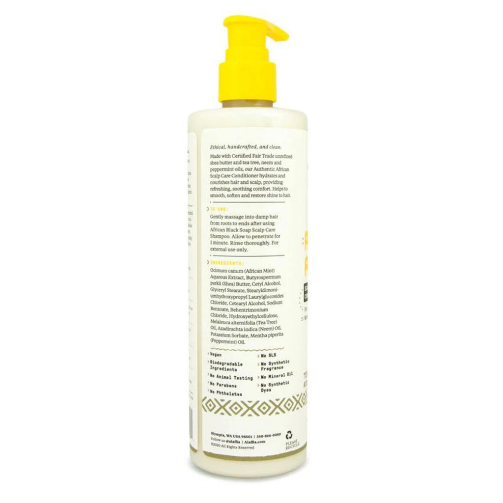 Alaffia Scalp Care Conditioner with Tea Tree & Mint – 12 oz