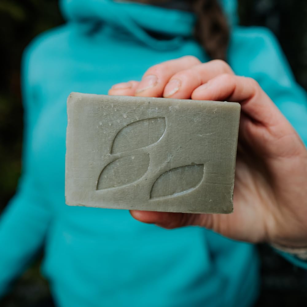 Alaska Glacial Cold-Process Mineral Clay Soap Bar – 2 Pack, Citrus Blend | Face, Body, Shave