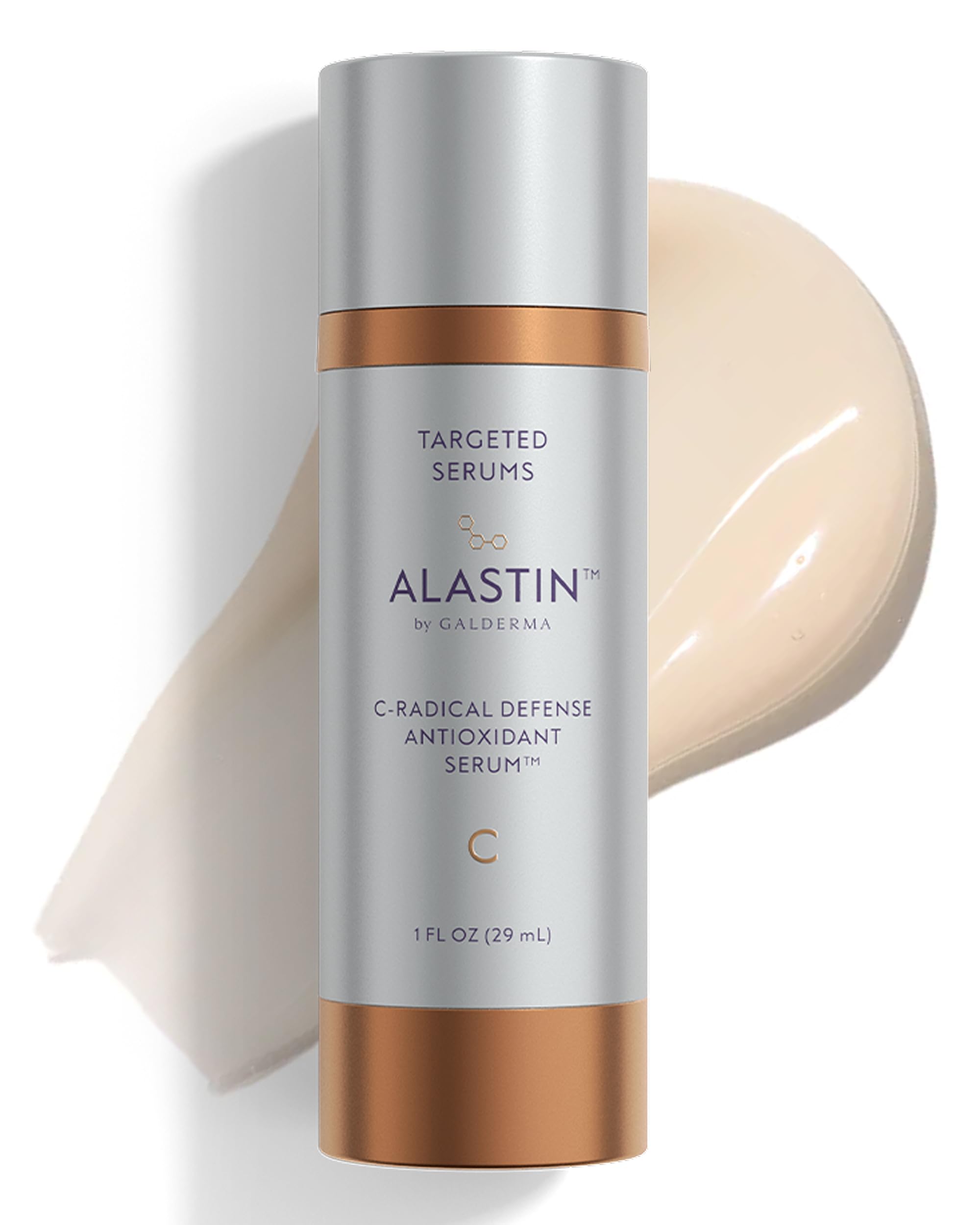 ALASTIN Skincare C-RADICAL Defense Face Serum (1 oz) | Hydrating Vitamin C Serum for Environmental Protection and Elastin Support