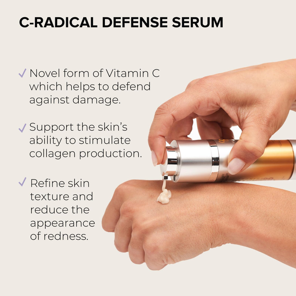 ALASTIN Skincare C-RADICAL Defense Face Serum (1 oz) | Hydrating Vitamin C Serum for Environmental Protection and Elastin Support