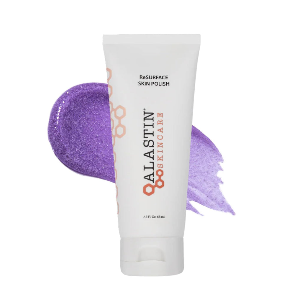 ALASTIN Skincare ReSURFACE Exfoliating Skin Polish (2.3 oz) – Glycolic Acid + Volcanic Minerals Scrub