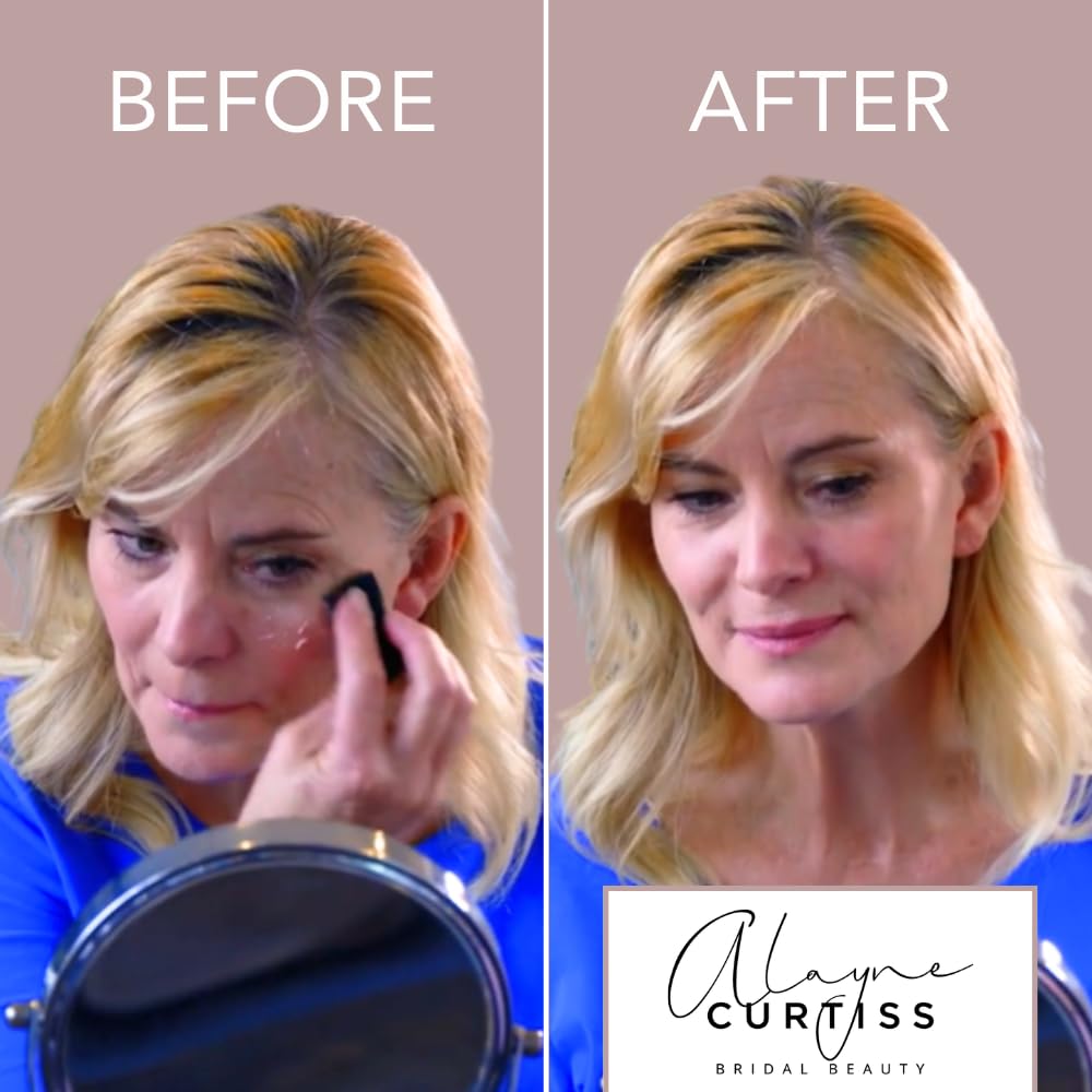 Alayne Curtiss Bridal Beauty Perfectly Pink Poreless Primer – Pore-Minimizing & Mattifying Makeup Primer