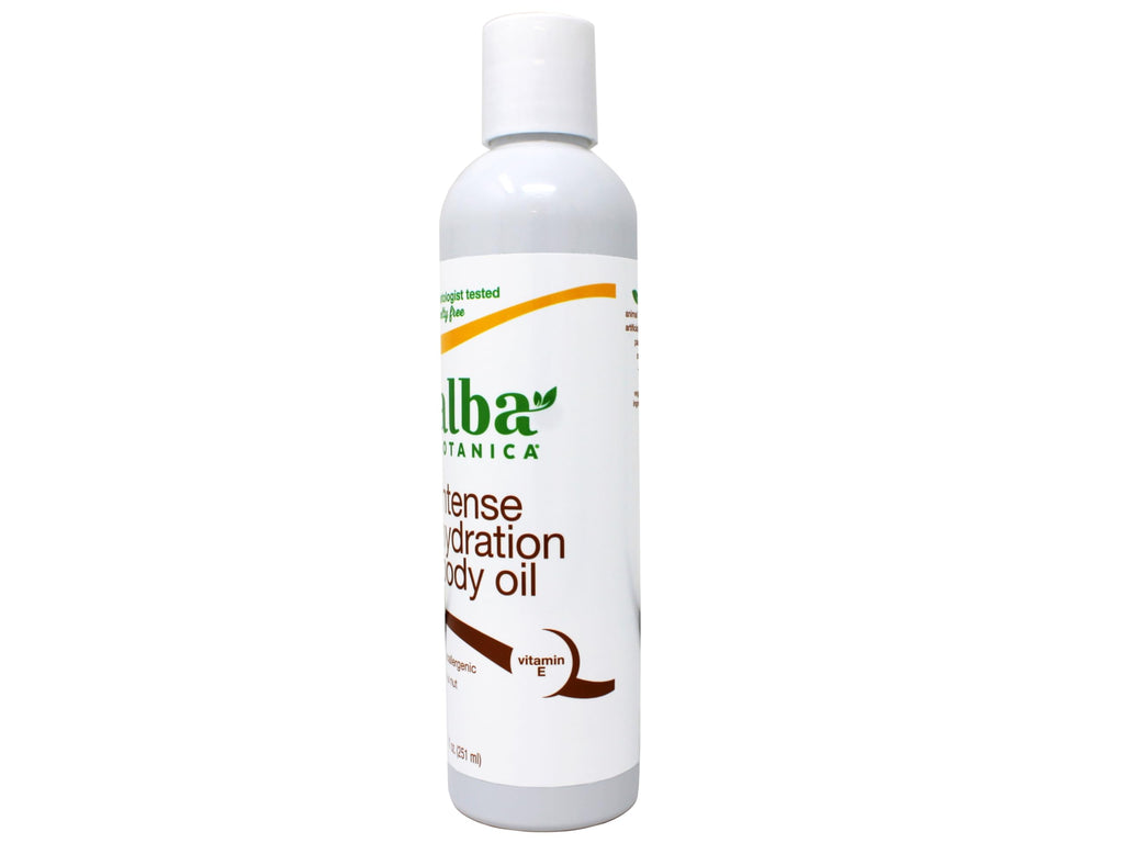 Alba Botanica Hawaiian Kukui Nut Body Oil – 2 Pack (8.5 oz each) – Cruelty-Free