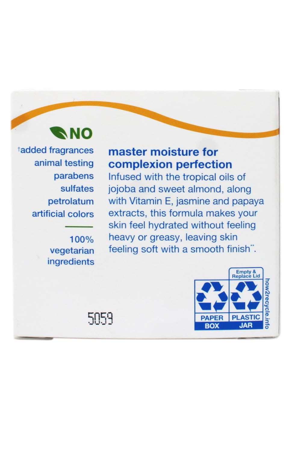 Alba Botanica Hawaiian Moisture Cream — Soothing Jasmine & Vitamin E, Fragrance-Free, Pack of 6