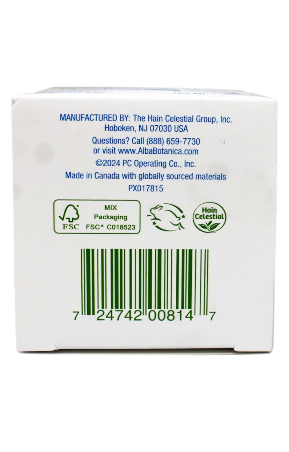 Alba Botanica Hawaiian Moisture Cream — Soothing Jasmine & Vitamin E, Fragrance-Free, Pack of 6