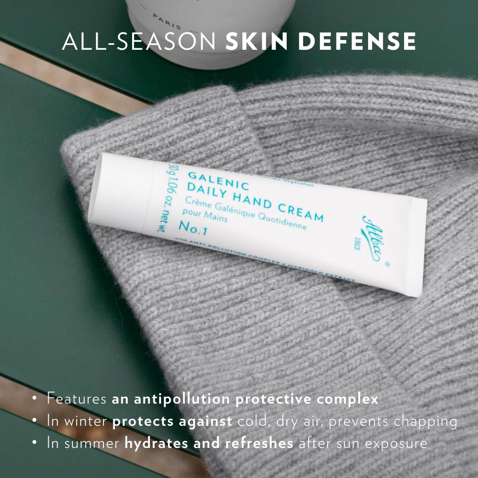 Alba 1913 Vegan Hand Cream for Dry Hands – Non-Greasy Hydration, Travel Size 1.06 oz