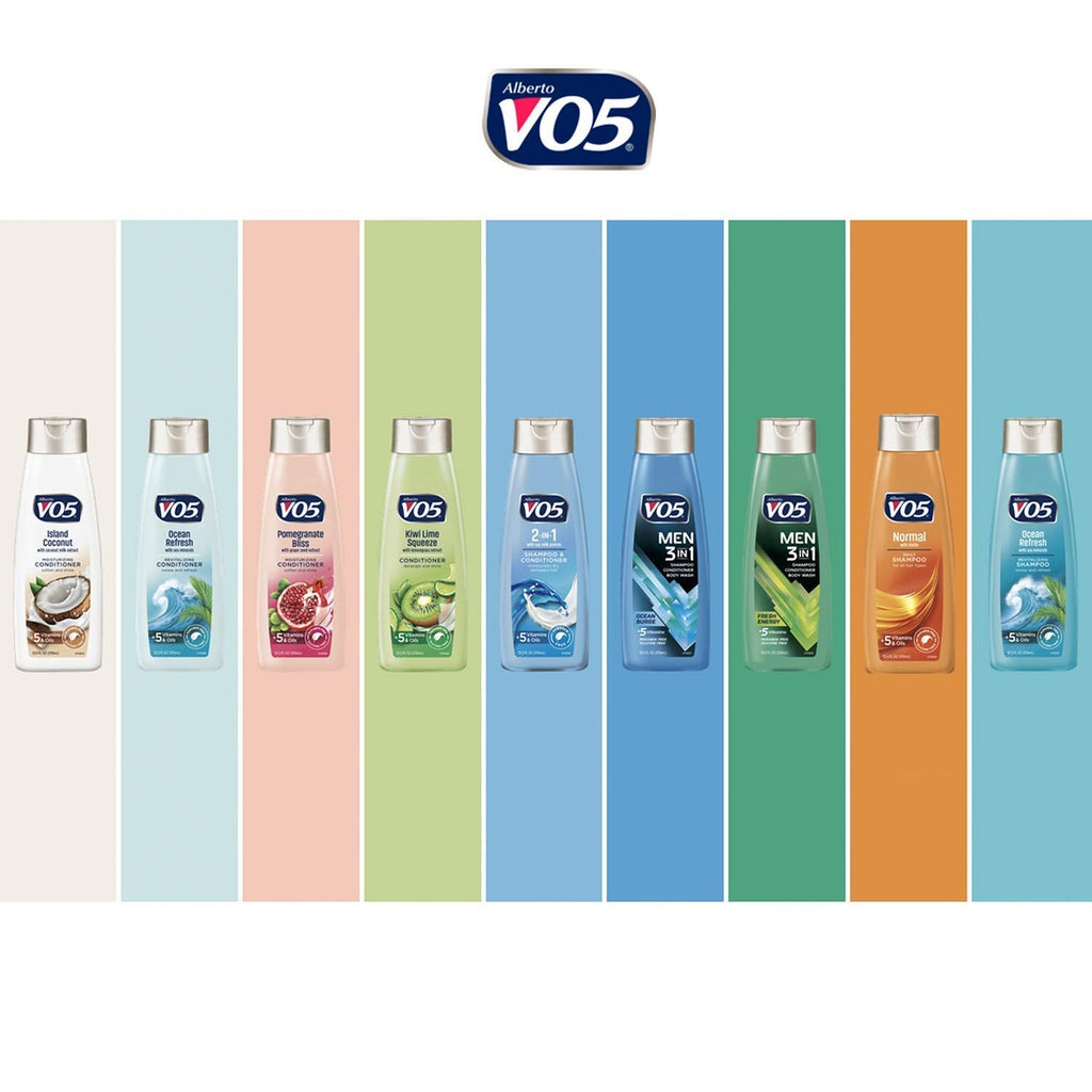 VO5 Herbal Escapes Kiwi Lime Squeeze Clarifying Shampoo – 12.5 oz
