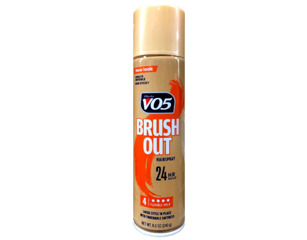 Alberto VO5 Brush Out Hairspray - 8.5 oz Pack of 2 | 24-Hour Flexible Hold