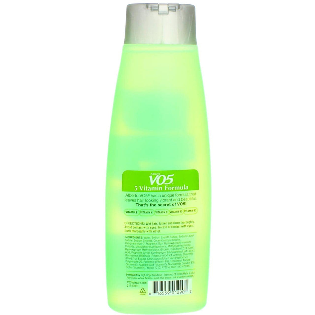 Alberto VO5 Clarifying Shampoo Kiwi Lime Squeeze 12.5 oz – Pack of 6