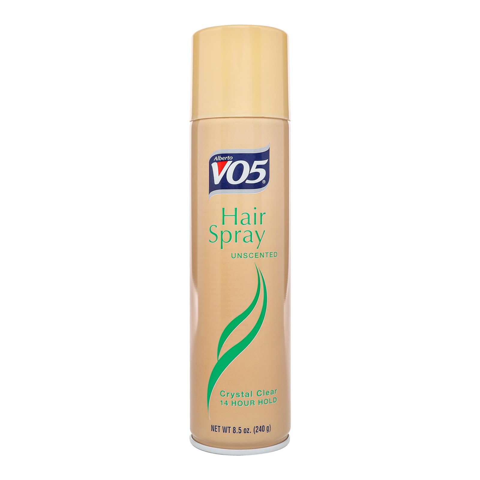 Alberto VO5 Crystal Clear Hairspray Unscented 8.5-oz (Pack of 2) – Strong Hold, Invisible Finish