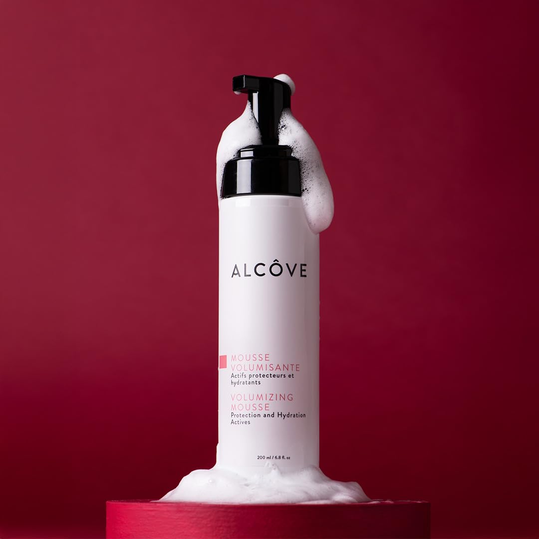 Alcôve Volumizing Mousse – Lightweight Volume for Fine Hair | Mango Extract & Sunflower Oil