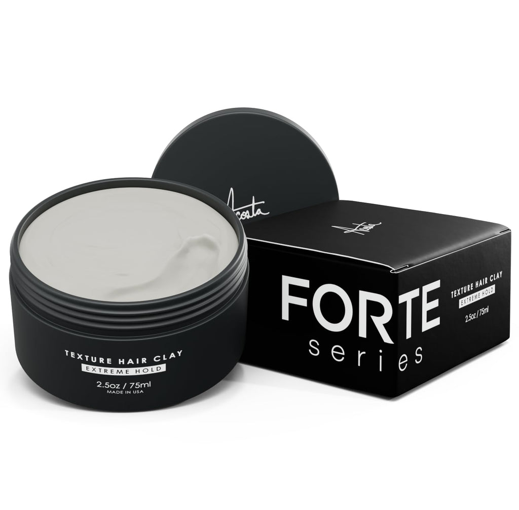 Alex Costa Forte Series Hair Clay for Men | Extreme Hold, Matte Finish, Natural Ingredients