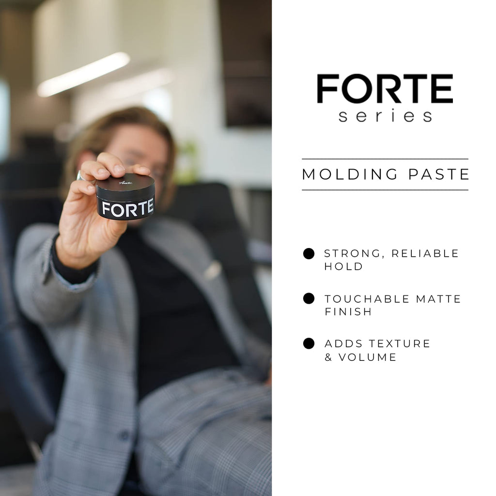 Alex Costa Forte Series Molding Paste – Strong Hold, Matte Finish, 75 ml
