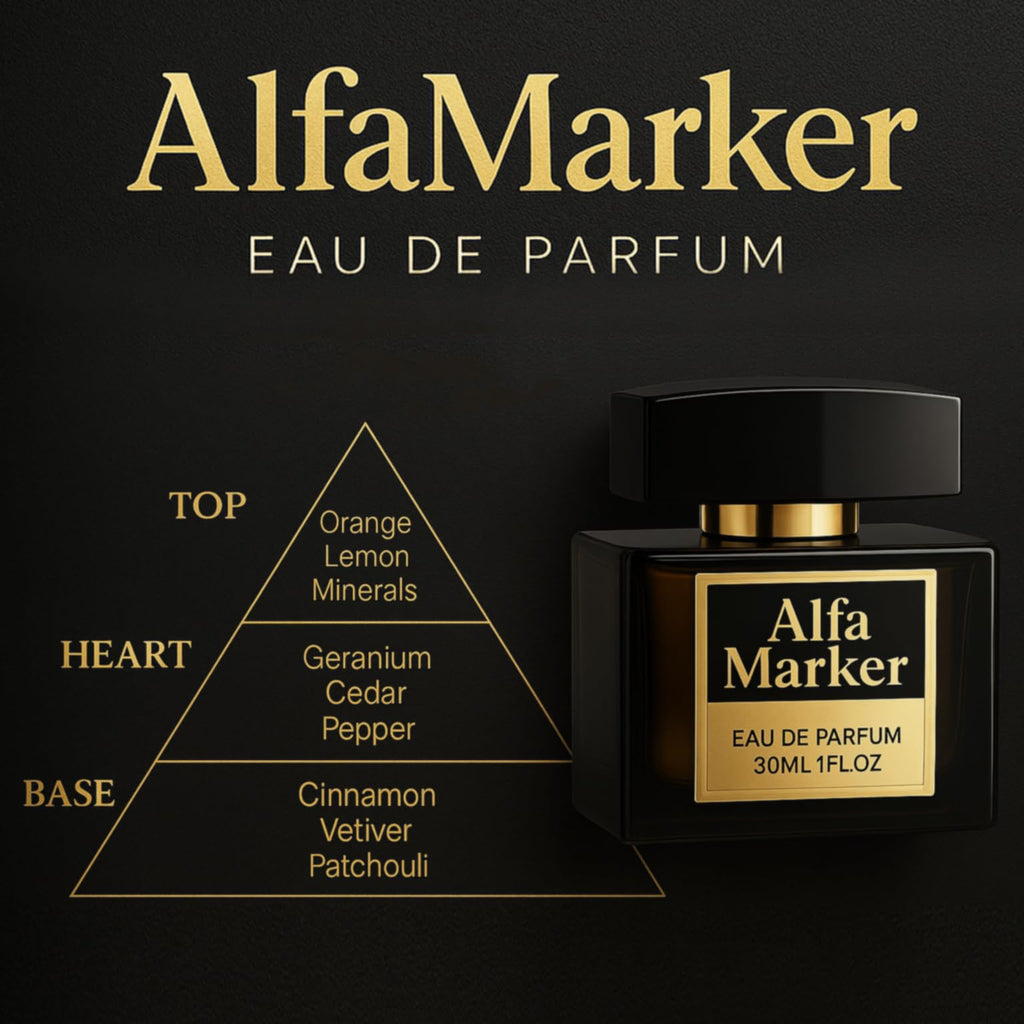 ALFAMARKER Cologne for Men with Pheromones – Extra Strength, Long-Lasting