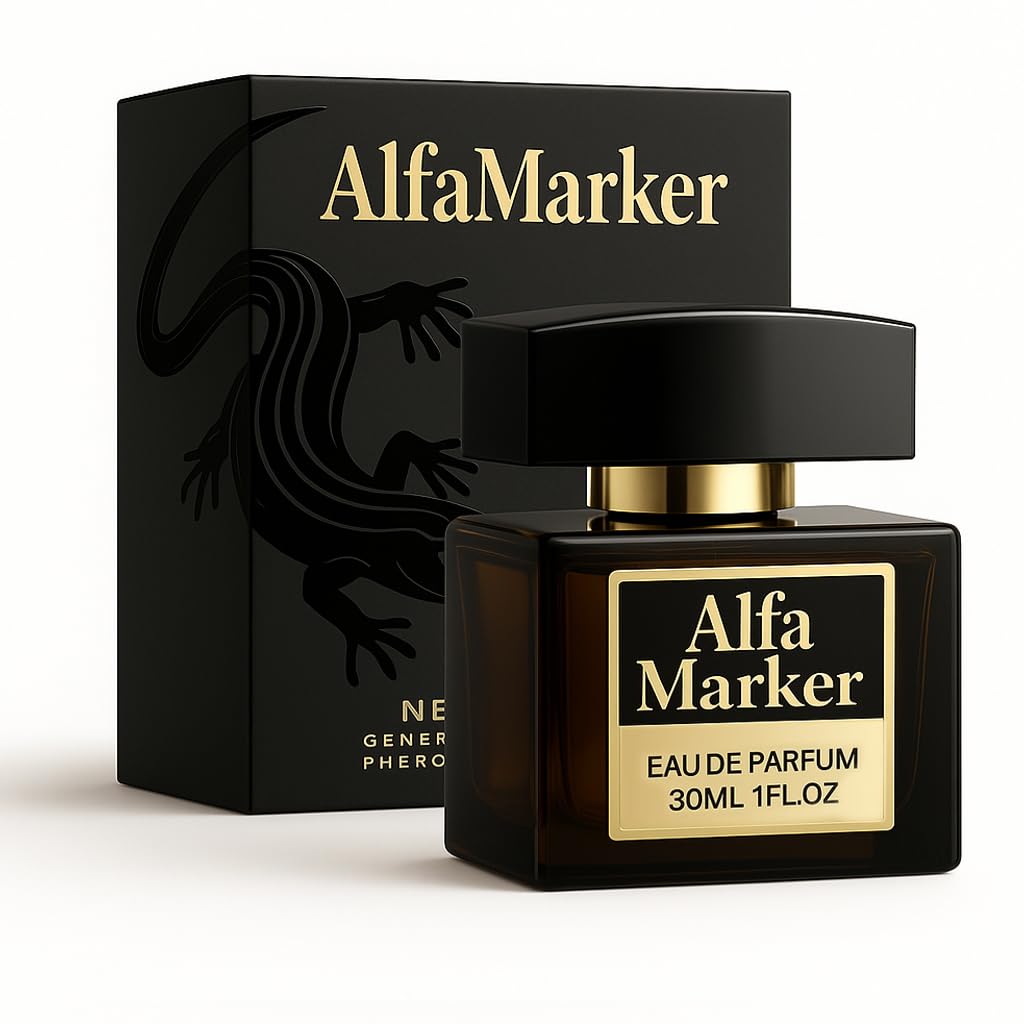 ALFAMARKER Cologne for Men with Pheromones – Extra Strength, Long-Lasting