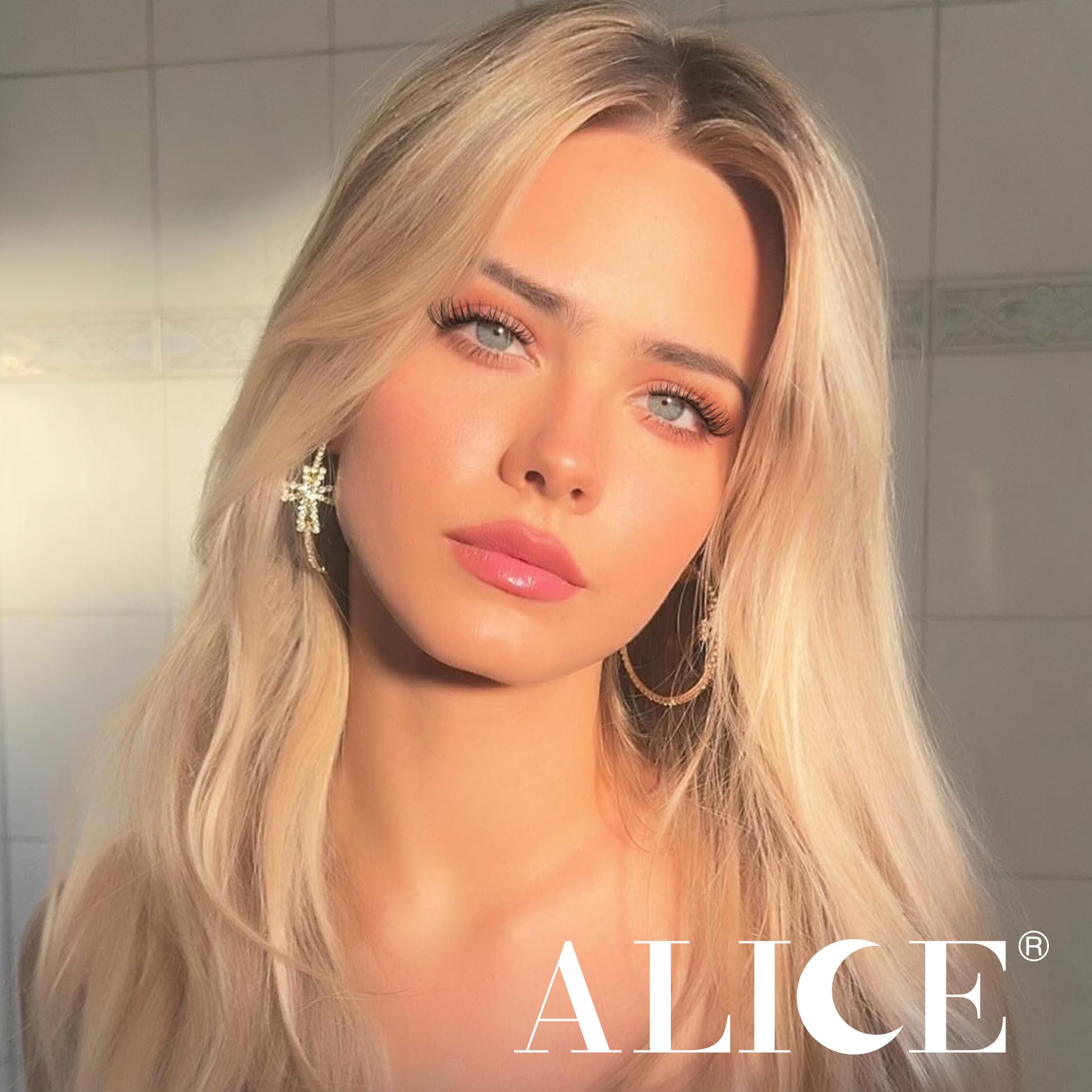 ALICE Lash Clusters Kit – Natural Wispy Extensions, 140pcs, 8-16mm